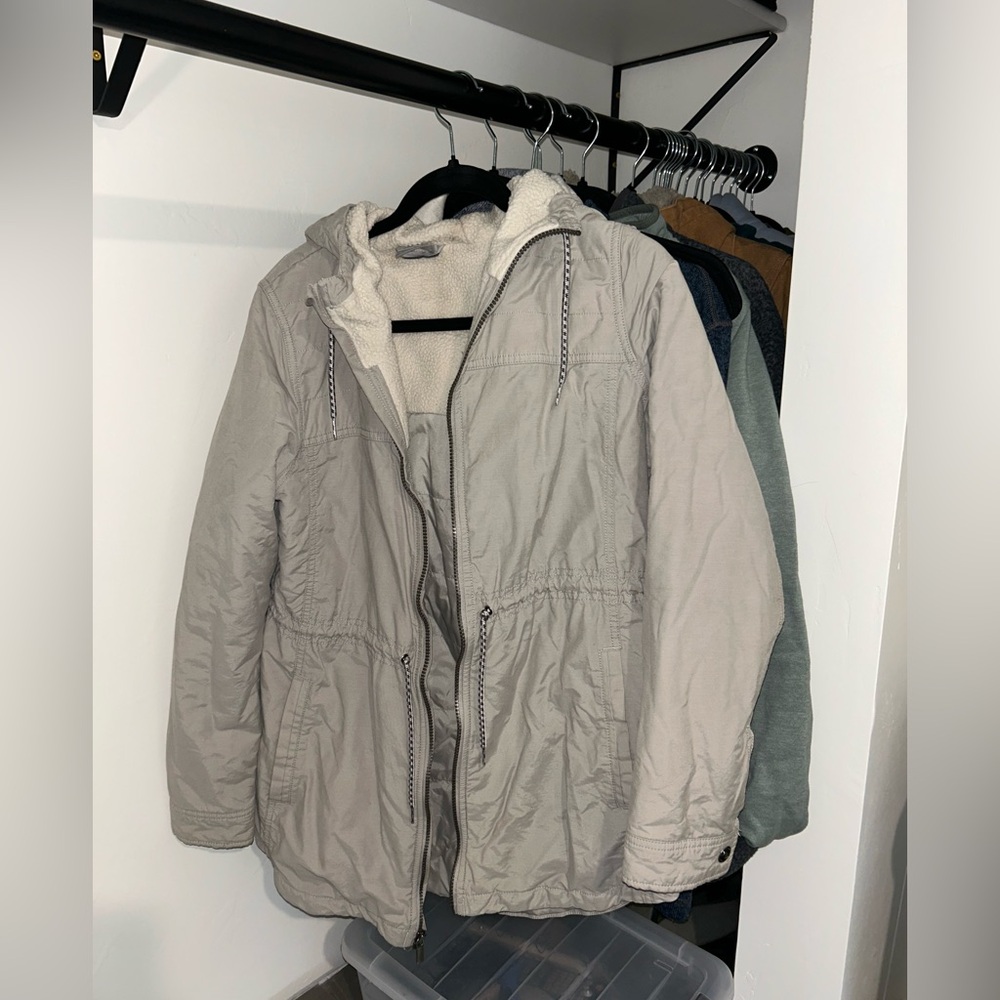 Women's Columbia Gray Hooded Jacket